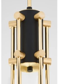Jupiter 2089 - Luster na tyči RAMIREZ 6xE27/15W/230V zlatá/čierna