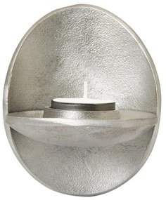 Ferm Living Nástenný svietnik Agapé Tealight Aluminium