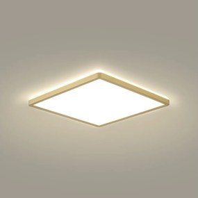 Brilagi - LED kúpeľňové svietidlo ULTRA SLIM LED/24W/230V 42x42 cm zlaté IP54