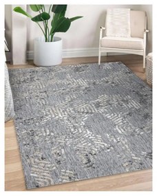 Kusový koberec Heksa sivý 80x250cm