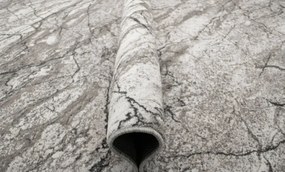 Metrážny koberec Aqua Marble 19 mramor sivý