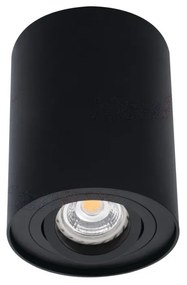 KANLUX Stropné bodové osvetlenie BORD 50, 1xGU10, 25W, 95mm, guľaté, čierne