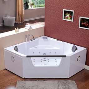 BPS-koupelny Hydromasážna vaňa HYD-VE643 155x155 bez ohrevu vody
