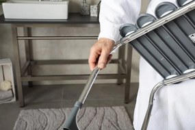Ridder Ridder, HANDICAP kúpeľňová stolička, nastavitelná výška, chrom/biela, A172101