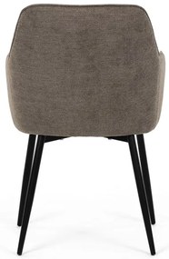 Autronic BONTEC Jedálenská stolička, hnedá, látka, DCL-221 BR2 Farba: Žltá