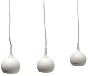 Luster na lanku COLM 3xGU10/30W/230V biela