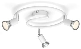 Philips - Bodové svietidlo LIMBALI 3xGU10/50W/230V biela