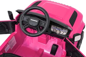 Elektrické autíčko Land Rover Defender ružové