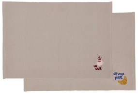 Bavlnené prestieranie v súprave 2 ks 33x48 cm Bistro – Södahl