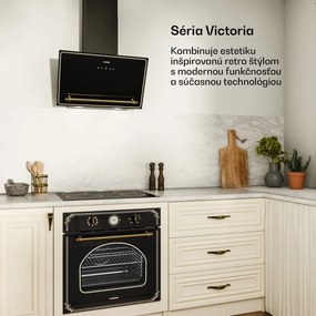 Klarstein Victoria sklokeramická varná doska, 4 zóny, elegantná, nadčasová, 6600 W, 60 cm