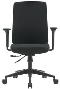 Otočné kreslo Popstar Lux Látka čierna