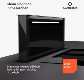 Klarstein Royal Flush Eco 75 digestor 75 cm 650 m³/h EEK A++ vrátane filtrov s aktívnym uhlím
