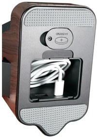 Immax 08999L - LED+CCT stmievateľná stolná lampa s bezdrôtovým nabíjaním QI IDEAL LED/8W/230V hnedá