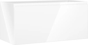 Mexen Orio, kúpeľňová skrinka 100 cm, 1 zásuvka, biela lesklá, 91A10-10047-1-BF00