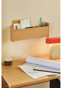 Oranžovo-béžová stolová lampa (výška 25 cm) Sleek – Hübsch