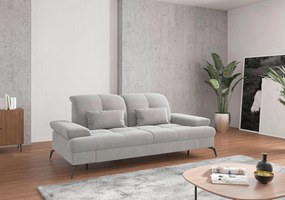 XXXLutz 2,5-MIESTNA POHOVKA, textil, strieborná Sit & More - Sedačky - 000144011531
