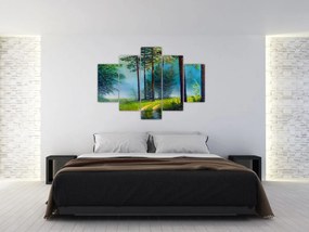 Obraz - Olejomaľba krajiny (150x105 cm)