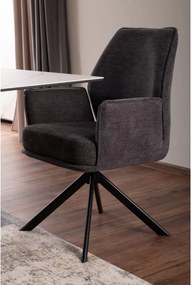SI Stolička Hugo Brego tmavo šedá