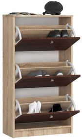 Botník Satori  (dub sonoma + wenge). Vlastná spoľahlivá doprava až k Vám domov. 1069957