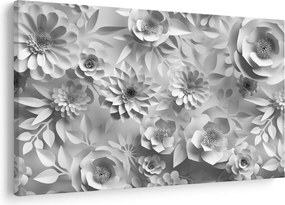 Obraz - Biele kvety (90x60 cm)
