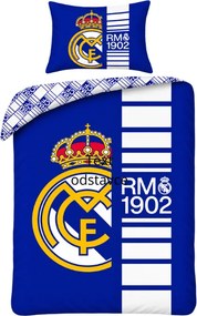 Halantex Bavlnené obliečky 140x200 + 70x90 cm - Real Madrid "1902"
