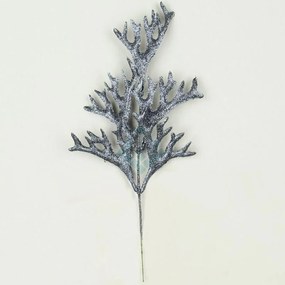 Schetelig Ozdobné vetvičky glitter, Sivá, 33 cm