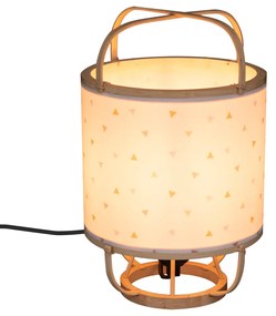 Detská bambusová lampa HARLEQUIN