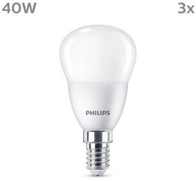 Philips LED žiarovka E14 4,9W 470m 2700K matná 3ks