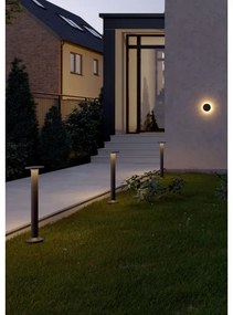 Redo 90369 - LED vonkajšie nástenné svietidlo AURA LED/8W/230V 3000K IP65 antracit