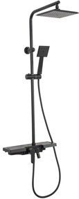 Rea Bravo - sprchový set, čierna, REA-P0636