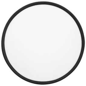 Ecolite W007-CCT/32W/CR - LED Stropné svietidlo SALY LED/32W/230V IP40 čierna