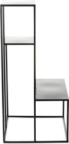 STOJAN NA KVETINÁČ KASKADA1 85X40X40 CM ČIERNA