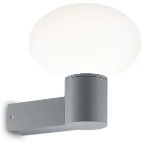 Ideal Lux - Vonkajšia nástenná lampa CLIO 1xE27/42W/230V IP44 šedá