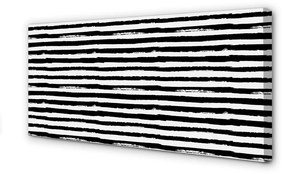 Obraz na plátne Nepravidelné pruhy zebra 100x50 cm