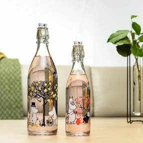 Sklenená fľaša Moomin Apples 1l