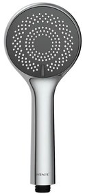 WENKO 23992100 - Sprchová hlavica Systém úspory vody 9,5x9,5 cm lesklý chróm/sivá