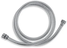 Novaservis - sprchová hadica plastová 150 cm chróm, SPIRAL/150,0