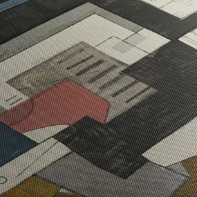 Obraz - Abstrakcia, kubizmus (120x50 cm)