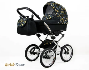 Kombinovaný kočík Raf-pol BABYLUX Margaret - Gold deer (2-kombinácia)