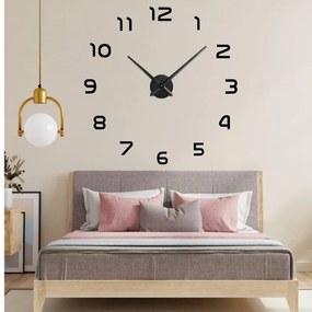 Nalepovacie 3D hodiny na stenu  I SENTOP 12S002