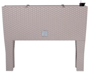 Prosperplast Truhlík so zavlažovacím systémom Rato Case High (kávová, 80 x 62 x 33 cm (Š x V x H))  (100275859)