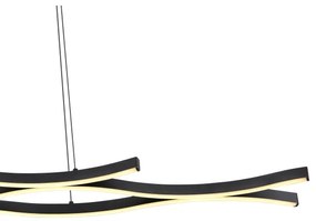 Globo 67206H - LED Luster na lanku GERONIMO LED/35W/230V čierna