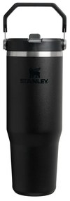 Čierna termoska z nehrdzavejúcej ocele 890 ml IceFlow™ Flip Straw 2.0 Tumbler Black – Stanley