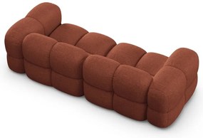 Pohovka v tehlovej farbe 250 cm Loretto – Cosmopolitan Design