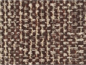 Hnedé ženilkové kreslo Georgia – Micadoni