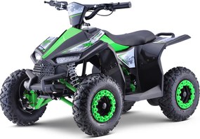 Ramiz Štvorkolka HIPERFECT na batérie zelená 35 km/h + 1000W motor + Nafukovacie kolesá + Nastavenie sedadla