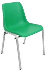 Konferenčná stolička Maxi hliník Červená