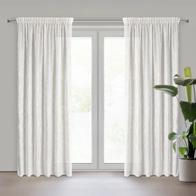 ZÁCLONA NA PÁSKE ILARA 140X250 CM VZOROVANÁ