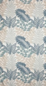 ZÁVES NA KRÚŽKOCH LENNY 140X250 CM VZOROVANÁ