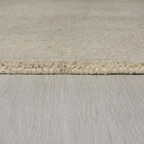 Béžový vlnený behúň 60x230 cm – Flair Rugs